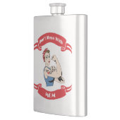 Flasque Retro Ne pas Mess avec MOM (Gauche)