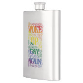 Flasque Réveillez Gay - Drôle LGBTQ+ Pride (Gauche)