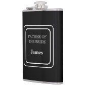 Flasque revêtu de vinyle - Père de la mariée (Gauche)