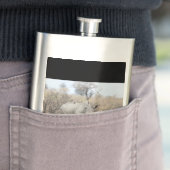 Flasque Rhino blanc (En situation)