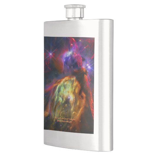 Flasque Rho Ophiuchi Cloud Complex - James Webb NIRCam (Gauche)