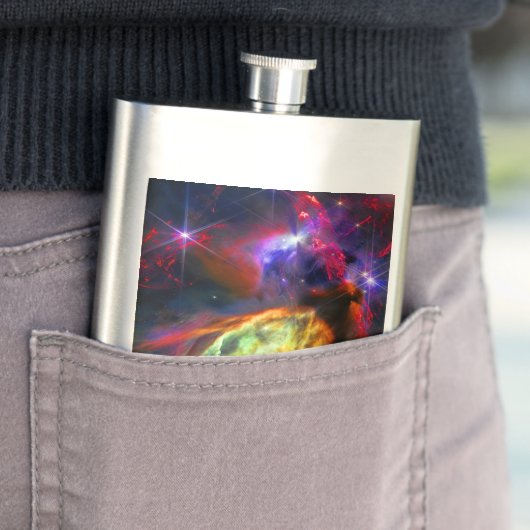 Flasque Rho Ophiuchi Cloud Complex - James Webb NIRCam (En situation)