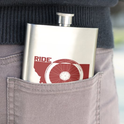 Flasque Ride Montana (En situation)