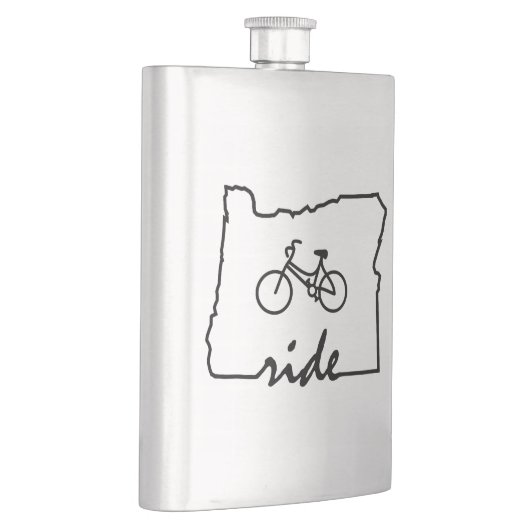 Flasque Ride Oregon (Cyclisme) (Droite)