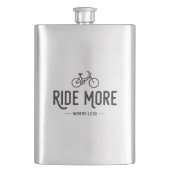 Flasque Ride Plus Inquiète Moins (devant)