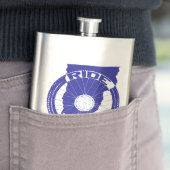 Flasque Ride Vermont (En situation)