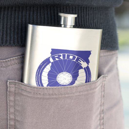 Flasque Ride Vermont (En situation)