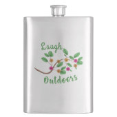 Flasque Rire à l'extérieur (devant)