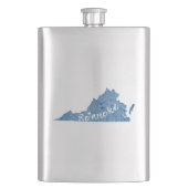 Flasque Roanoke Virginia (devant)