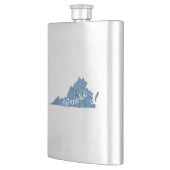 Flasque Roanoke Virginia (Gauche)