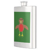 Flasque Robin de Noël (Gauche)