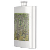 Flasque Robin des bois dans la forêt de Sherwood (Gauche)