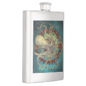 Flasque Robinet à vapeur Octopus & Clockwork Gears (Droite)
