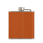 Flasque Romantique Orange Brûlé 40 Ans de Mariage (Dos)