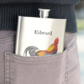 Flasque Rooster (En situation)