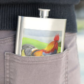 Flasque Rooster (En situation)