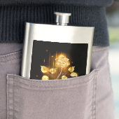 Flasque Rose d'or ( rose d'or ) (En situation)