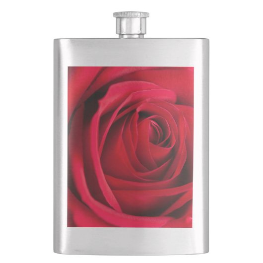 Flasque Rose rouge (devant)