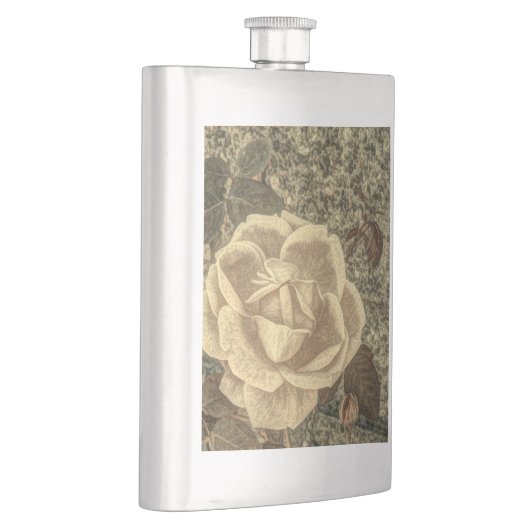 Flasque Rose rustique (Droite)
