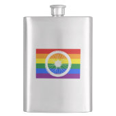 Flasque Roue cyclable de la Fierté (devant)