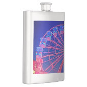 Flasque Roue Ferris bleue et rouge (Droite)