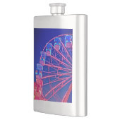 Flasque Roue Ferris bleue et rouge (Gauche)