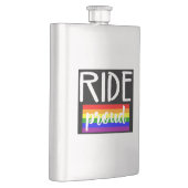 Flasque Roulez à vélo fier (Droite)