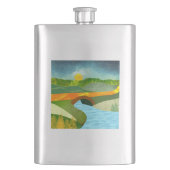 Flasque Route d'or (devant)