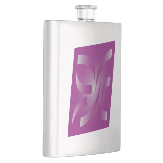 Flasque Rubans magenta (Droite)