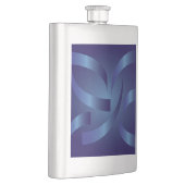 Flasque rubans saphir (Droite)