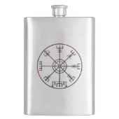 Flasque Runes de protection végétarienne islandaises (devant)