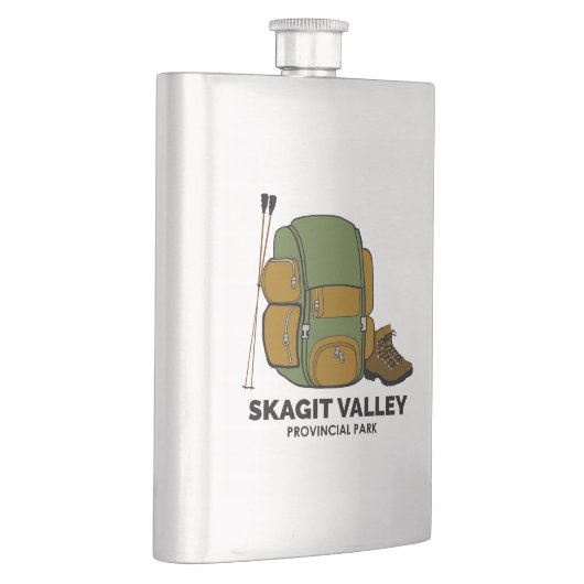 Flasque Sac à dos du parc provincial de Skagit Valley (Droite)