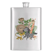 Flasque Safari animal (devant)