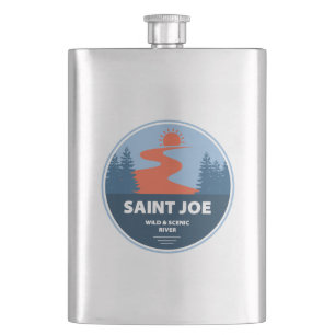 Flasque Saint Joe Wild Et Rivière Pittoresque Idaho