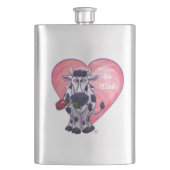 Flasque Saint Valentin de la vache (devant)