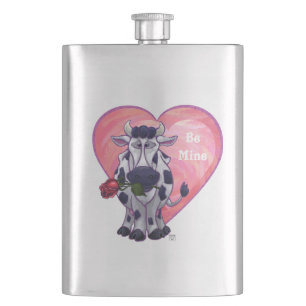 Flasque Saint Valentin de la vache