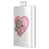 Flasque Saint Valentin de Tigre (Gauche)