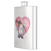 Flasque Saint-Valentin Penguin (Gauche)
