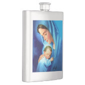 Flasque Sainte Vierge Marie avec Bébé Jésus (Droite)