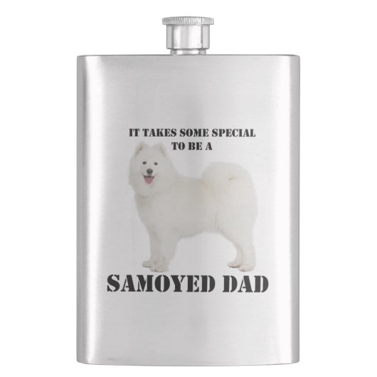 Flasque Samoyed Papa Flask (devant)