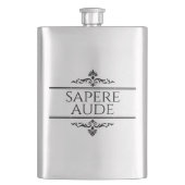 Flasque Sapere Aude (devant)