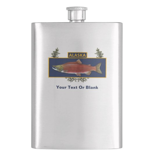 Flasque Saumon cyanotique (devant)