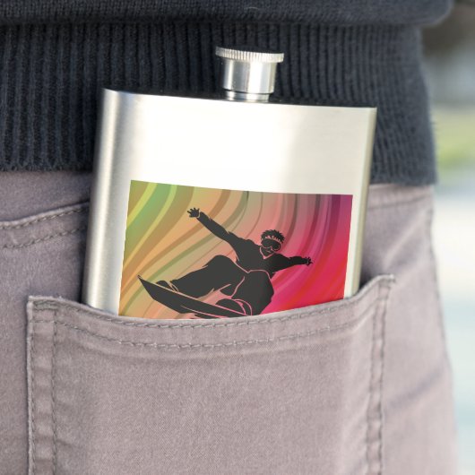 Flasque Saut à neige (En situation)