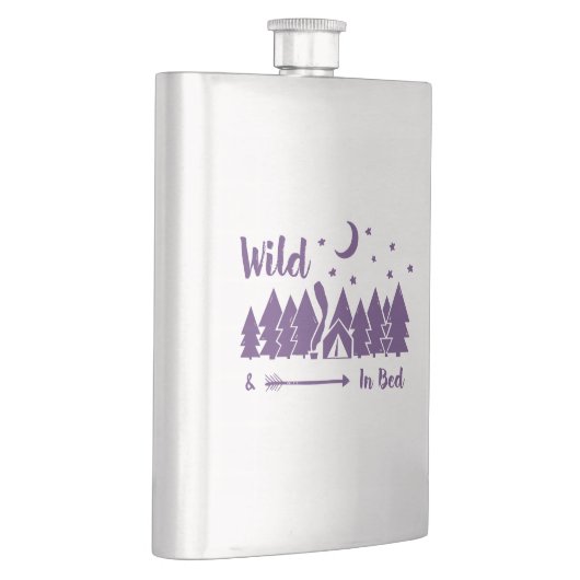 Flasque Sauvage Dans Le Lit (Droite)