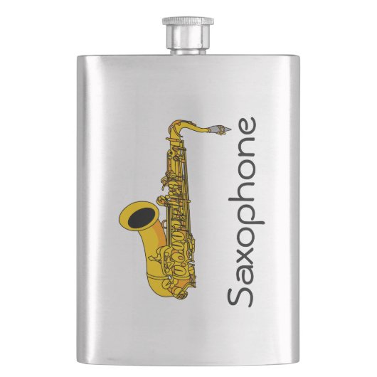 Flasque Saxophone (devant)