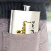 Flasque Saxophone (En situation)