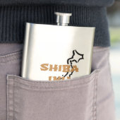 Flasque schéma de shiba inu japon (En situation)