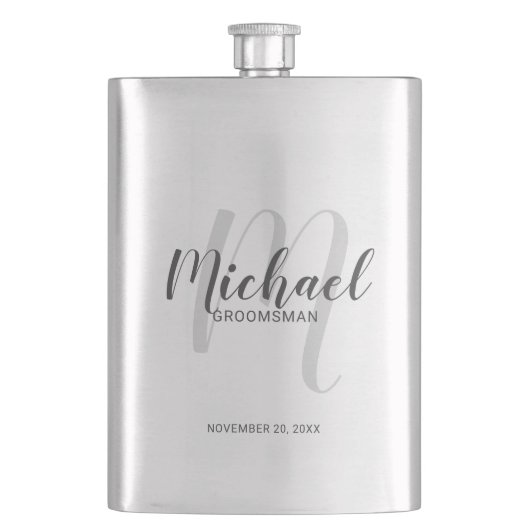 Flasque Script moderne Salons personnalisés (devant)