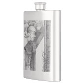 Flasque Sculpture du château de Burgscheidungen Crayon Art (Gauche)