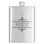 Flasque Semper Fidelis (devant)